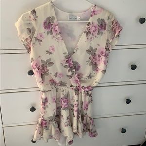 HelloMolly Floral Romper